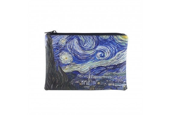 Van Gogh Starry Night Printed Portfolio and Bag Organizer
