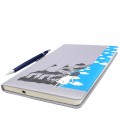 Ecological Curtain Printed Big Notebook