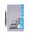 Ecological Curtain Printed Big Notebook