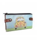 Beetle Car Printed Custom Design Wallet