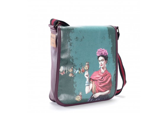 Frida Kahlo Printed Shoulder Bag