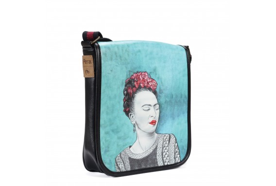 Frida Kahlo Printed Shoulder Bag