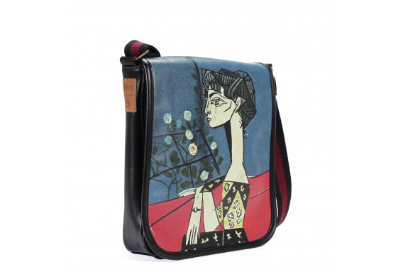 Picasso Printed Shoulder Bag