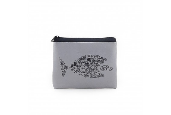 Carfish Printed Visa & Coins Bag