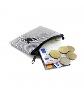 Gorilla Printed Visa & Coins Bag