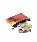 Halloween Cat Printed Visa & Coins Bag