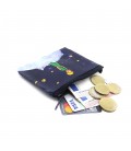 Lt. Prince Printed Visa & Coins Bag