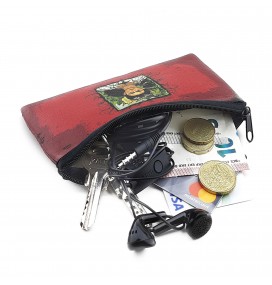 Frida Kahlo Printed Big Coins Bag