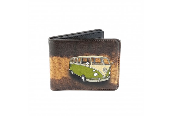 VW Hippie Van Printed Man Wallet