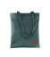 Pera Green Zippered Shoulder Bag